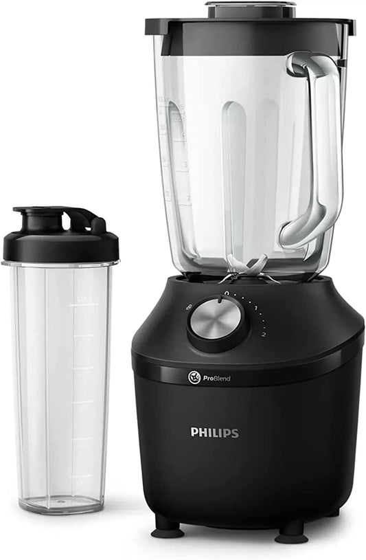 Philips Standmixer HR2291/41, Smoothie Maker mit Ice Crush
